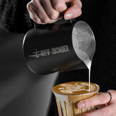 Mhw-3Bomber Milk Pitcher 3.0 600ml Matte Black - Sharp Spout